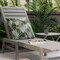 Green Stain Resistant Performance Pet Friendly Leaves Botanical Print Upholstery Fabric by The Yard - SKU: Peterson Fern